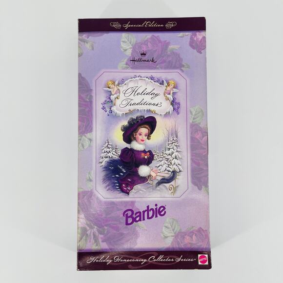 Vintage Hallmark Holiday Traditions Special Edition Barbie Mattel Doll - NRFB - Picture 6 of 15